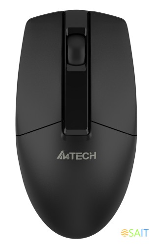 Мышь A4Tech G3-330NS черный оптическая 1200dpi silent беспров. USB 3but