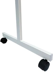 Доска магнитно-маркерная Silwerhof Daily белый 100x120см алюминиевая рама на роликах вращающаяся