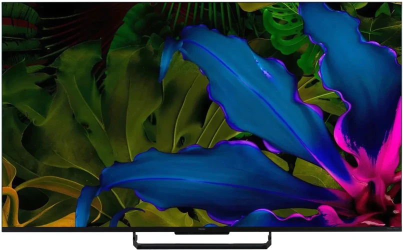 Телевизор QLED Haier 55" Smart TV S6 Frameless серый 4K Ultra HD 144Hz MEMC DVB-T DVB-T2 DVB-C DVB-S DVB-S2 USB WiFi Smart TV