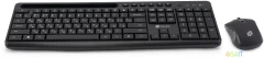 Клавиатура + мышь Оклик S275W клав:черный мышь:черный USB беспроводная slim Multimedia (1993113)
