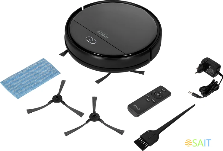 Пылесос-робот Red Solution R6105 18Вт черный