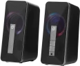 Колонки Оклик OK-130 2.0 черный 10Вт BT портативные