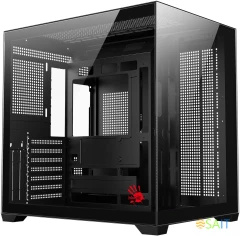Корпус Bloody CC-122 черный без БП ATX 10x120mm 1xUSB2.0 1xUSB3.0 audio