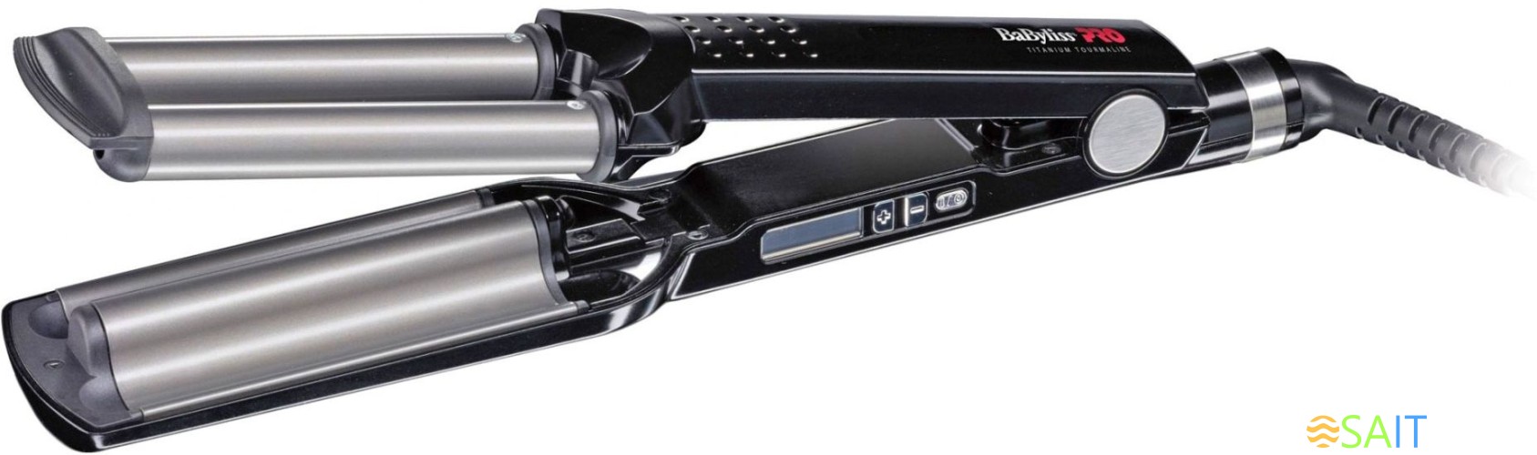 Щипцы Babyliss Pro BAB2369TTE 79Вт черный макс.темп.:210С покрытие:титаново-турмалиновое