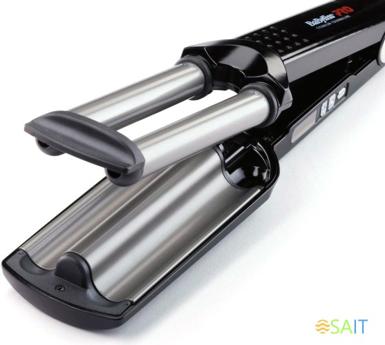 Щипцы Babyliss Pro BAB2369TTE 79Вт черный макс.темп.:210С покрытие:титаново-турмалиновое