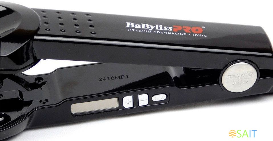 Щипцы Babyliss Pro BAB2369TTE 79Вт черный макс.темп.:210С покрытие:титаново-турмалиновое