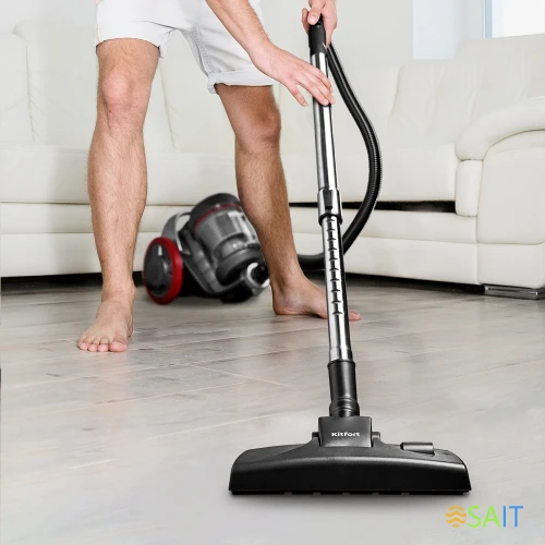 Пылесос Kitfort КТ-5152 700Вт серый/красный