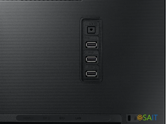 Монитор Samsung 32" S32B800PXI черный IPS LED 5ms 16:9 HDMI полуматовая HAS Piv 350cd 178гр/178гр 3840x2160 60Hz DP 4K USB 5.2кг