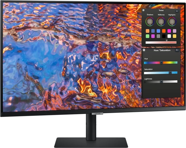 Монитор Samsung 32" S32B800PXI черный IPS LED 5ms 16:9 HDMI полуматовая HAS Piv 350cd 178гр/178гр 3840x2160 60Hz DP 4K USB 5.2кг