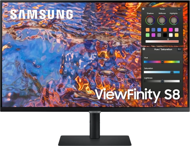 Монитор Samsung 32" S32B800PXI черный IPS LED 5ms 16:9 HDMI полуматовая HAS Piv 350cd 178гр/178гр 3840x2160 60Hz DP 4K USB 5.2кг
