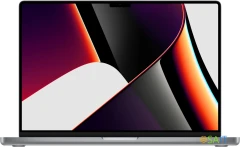 Ноутбук Apple MacBook Pro A2485 M1 Pro 10 core 32Gb SSD512Gb/16 core GPU 16.2&quot; Liquid Retina XDR (3456x2234) macOS grey space WiFi BT Cam (Z14V0008D)
