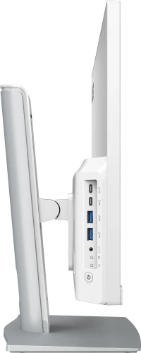 Моноблок MSI Modern AM242P 12M-1064XRU 23.8" Full HD i7 1255U (1.7) 16Gb SSD512Gb Iris Xe noOS GbitEth WiFi BT 120W клавиатура мышь Cam белый 1920x1080