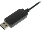 Наушники с микрофоном A4Tech Fstyler FH100U черный 2м накладные USB оголовье (FH100U (STONE BLACK))