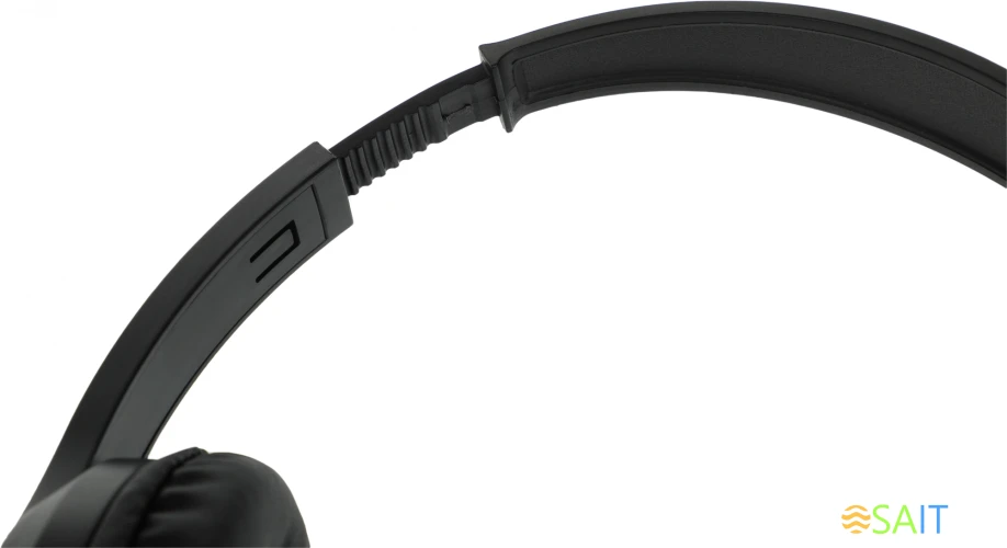 Наушники с микрофоном A4Tech Fstyler FH100U черный 2м накладные USB оголовье (FH100U (STONE BLACK))