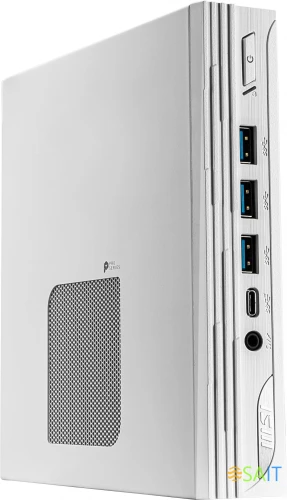 Неттоп MSI Pro DP10 12M-221RU i5 1235U (1.3) 16Gb SSD512Gb Iris Xe Windows 11 Professional 2.5xGbitEth WiFi BT 120W белый (9S6-B0A622-221)