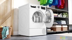 Сушильная машина Bosch Serie 6 WQG14590BY пан.англ. кл.энер.:A++ макс.загр.:9кг белый