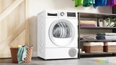 Сушильная машина Bosch Serie 6 WQG14590BY пан.англ. кл.энер.:A++ макс.загр.:9кг белый