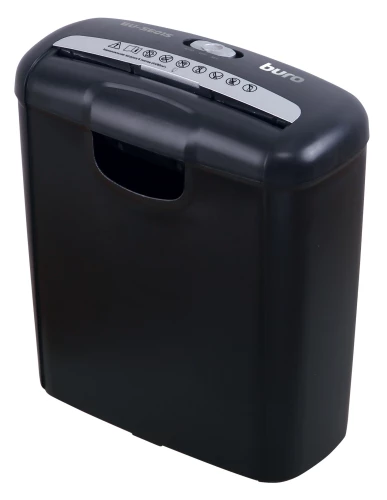 Шредер Buro Home BU-S601S (секр.Р-1) ленты 6лист. 10лтр. пл.карты