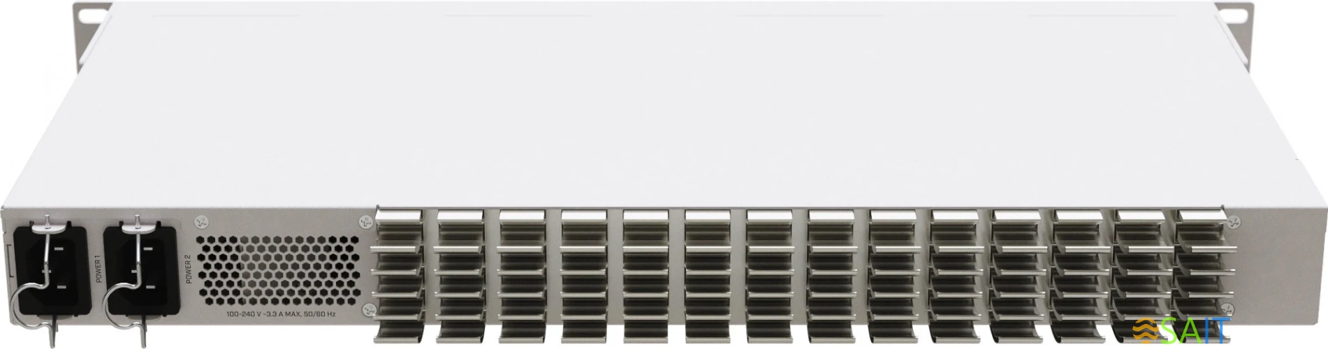 Коммутатор MikroTik CRS326-4C+20G+2Q+RM (L3) 1x100Мбит/с 20x2.5Гбит/с 4xКомбо(10GBase-T/SFP+) 2xQSFP+ управляемый