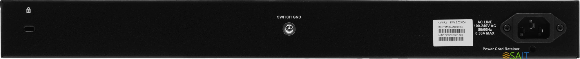 Коммутатор D-Link DGS-1210-26/FL2A (L2) 24x1Гбит/с 2SFP управляемый