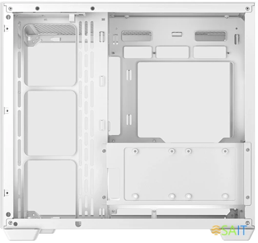 Корпус Deepcool CG530 WH белый без БП ATX 10x120mm 4x140mm 1xUSB2.0 2xUSB3.0 audio bott PSU