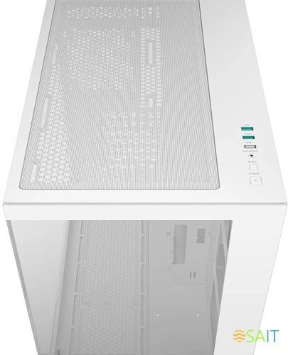 Корпус Deepcool CG530 WH белый без БП ATX 10x120mm 4x140mm 1xUSB2.0 2xUSB3.0 audio bott PSU