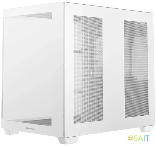 Корпус Deepcool CG530 WH белый без БП ATX 10x120mm 4x140mm 1xUSB2.0 2xUSB3.0 audio bott PSU