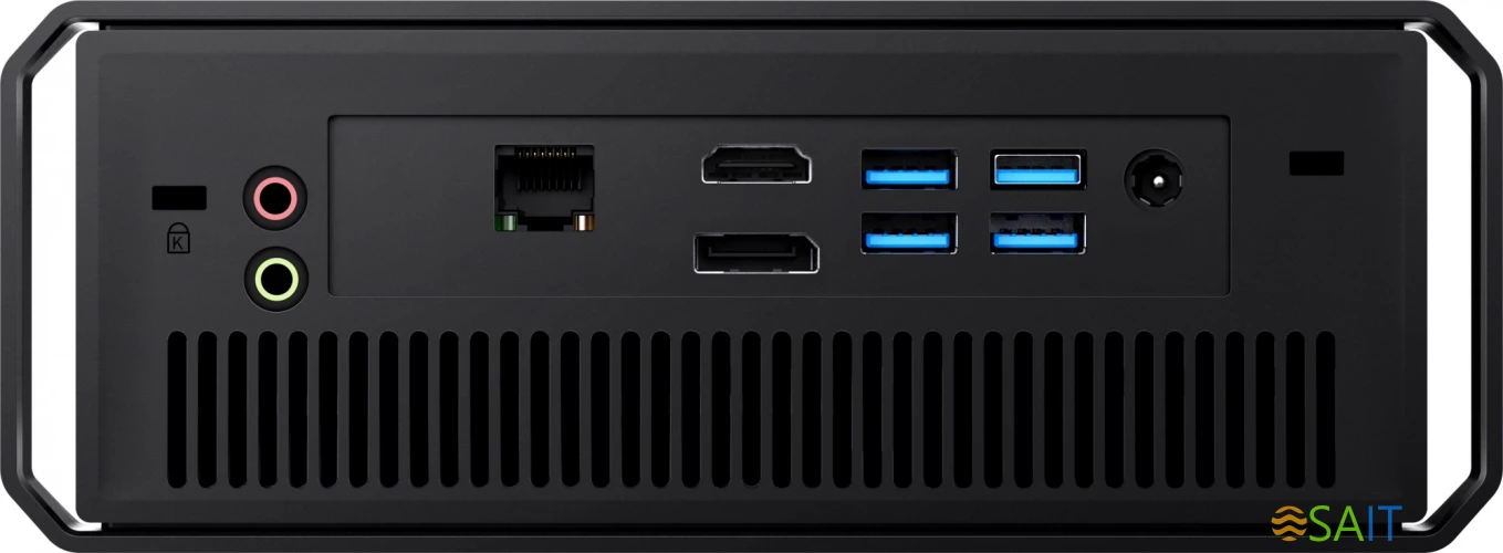 ПК Мини Chuwi CoreBox i5 12450H (2) 16Gb SSD512Gb UHDG Windows 11 Professional GbitEth WiFi BT серый