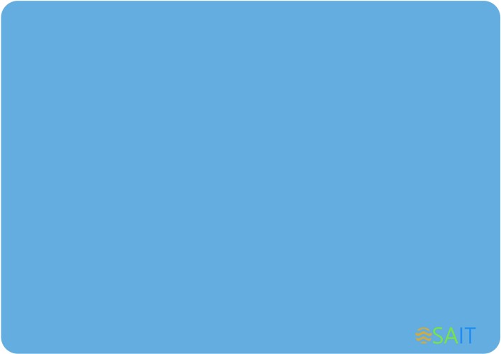 Доска для лепки Silwerhof 957015 Pearl прямоугольная A4 пластик голубой