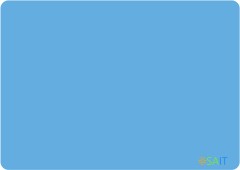 Доска для лепки Silwerhof 957015 Pearl прямоугольная A4 пластик голубой