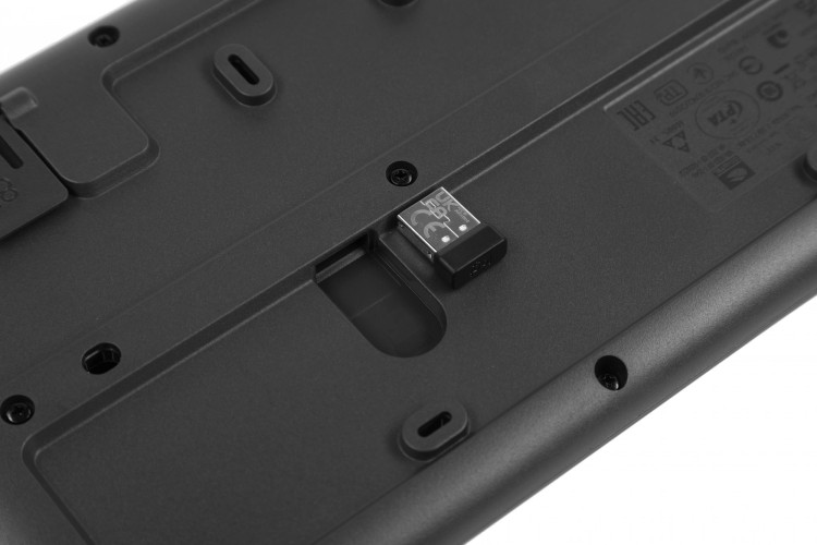 Клавиатура + мышь Logitech MK295 клав:черный мышь:черный USB беспроводная (920-009807)