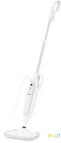 Швабра паровая Kitfort КТ-3903 1250Вт белый