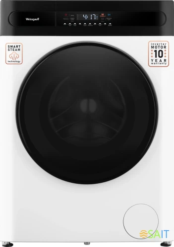 Стиральная машина Weissgauff WMD 49411 DC Inverter Steam класс: B загр.фронтальная макс.:11кг (с сушкой) белый инвертор