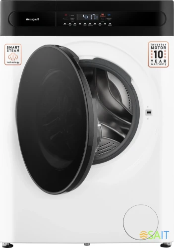 Стиральная машина Weissgauff WMD 49411 DC Inverter Steam класс: B загр.фронтальная макс.:11кг (с сушкой) белый инвертор