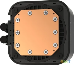 Система водяного охлаждения Deepcool LQ360 ARGB Soc-AM5/AM4/1200/1700/1851 черный 4-pin 38.71dB Al LCD 350W 1840gr Ret (R-LQ360-BKLSMW-G-1)