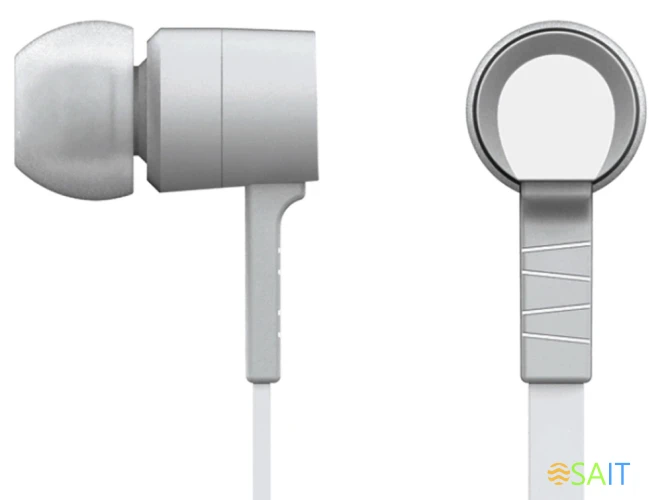 Наушники внутриканальные Оклик HP-S-220 1.1м белый проводные в ушной раковине (D2-1W)