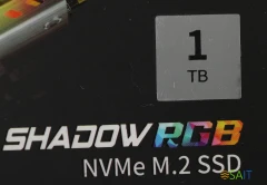 Накопитель SSD Netac PCIe 3.0 x4 1TB NT01NV3000RGB-1T0-E4X NV3000 RGB M.2 2280