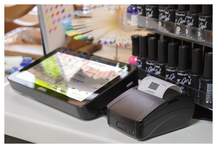 Онлайн-касса Атол 47460 1Ф без ФН черный