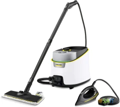 Пароочиститель напольный Karcher SC 4 Deluxe Iron EasyFix 2200Вт белый