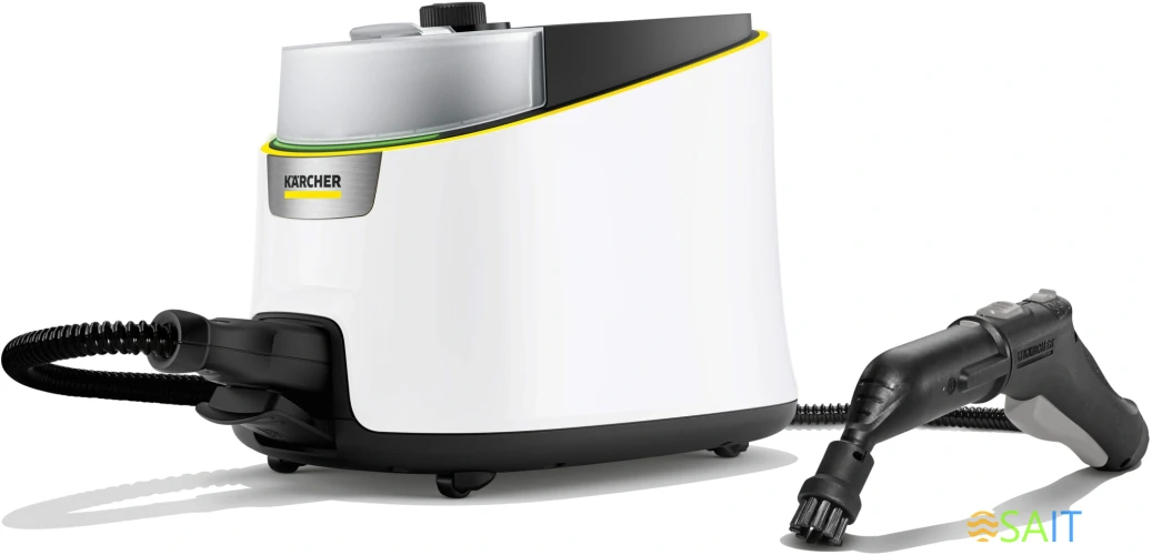 Пароочиститель напольный Karcher SC 4 Deluxe Iron EasyFix 2200Вт белый