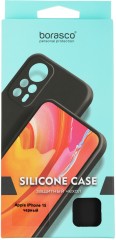 Чехол (клип-кейс) BoraSCO для Apple iPhone 15 черный (72417)