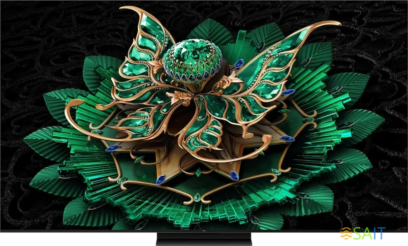 Телевизор LED TCL 65" 65C7K QD-Mini LED Frameless черный 4K Ultra HD 144Hz MEMC DVB-T DVB-T2 DVB-C DVB-S DVB-S2 USB WiFi Smart TV