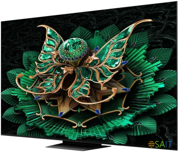 Телевизор LED TCL 65" 65C7K QD-Mini LED Frameless черный 4K Ultra HD 144Hz MEMC DVB-T DVB-T2 DVB-C DVB-S DVB-S2 USB WiFi Smart TV