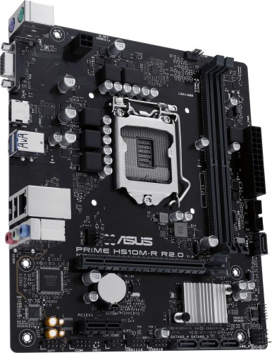 Материнская плата Asus PRIME H510M-R R2.0-SI Soc-1200 Intel H470 2xDDR4 mATX AC`97 8ch(7.1) GbLAN+VGA+HDMI White Box