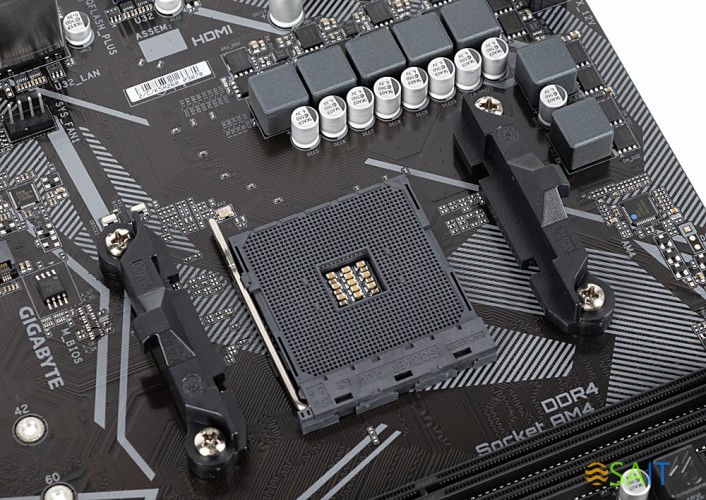 Материнская плата Gigabyte A520M S2H Soc-AM4 AMD A520 2xDDR4 mATX AC`97 8ch(7.1) GbLAN RAID+VGA+DVI+HDMI