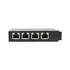 Устройство грозозащиты линий Ethernet + PoE на 4 канала New System Technologies NS-LP-4GP/D