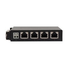 Устройство грозозащиты линий Ethernet + PoE на 4 канала New System Technologies NS-LP-4GP/D