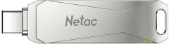 Флеш Диск Netac 64Gb U782C NT03U782C-064G-30PN USB3.0 серый