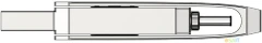 Флеш Диск Netac 64Gb U782C NT03U782C-064G-30PN USB3.0 серый