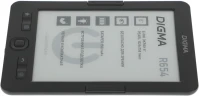 Электронная книга Digma R654 6" E-ink HD Pearl 1024x758 600MHz/4Gb/microSDHC/подсветка дисплея графит